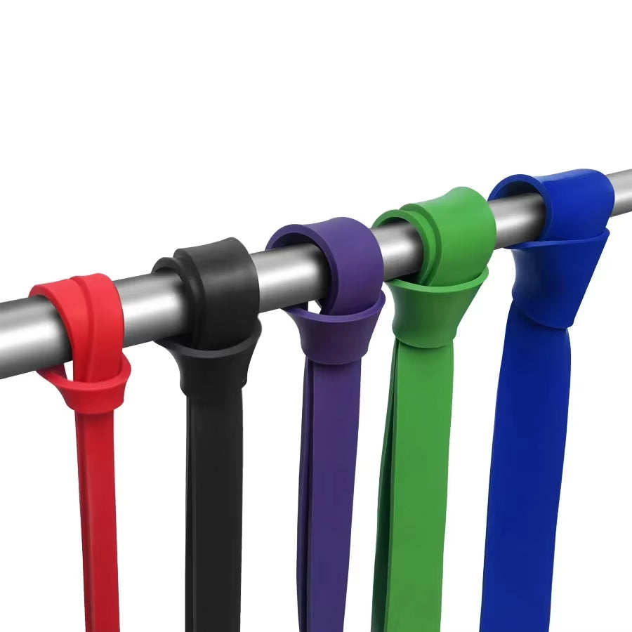 Heavy-Duty Latex Resistance Bands for Pilates and Strength Training - Elastic Pull-Up Assist for Home Gym Fitness