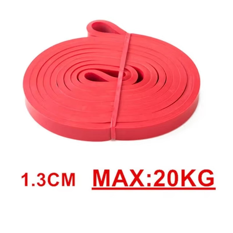 Heavy-Duty Latex Resistance Bands for Pilates and Strength Training - Elastic Pull-Up Assist for Home Gym Fitness